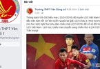 Trường cho học sinh nghỉ để cổ vũ đội tuyển U23 Việt Nam