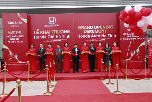 Đầu 2018, Honda Việt Nam khai trương 2 đại lý mới