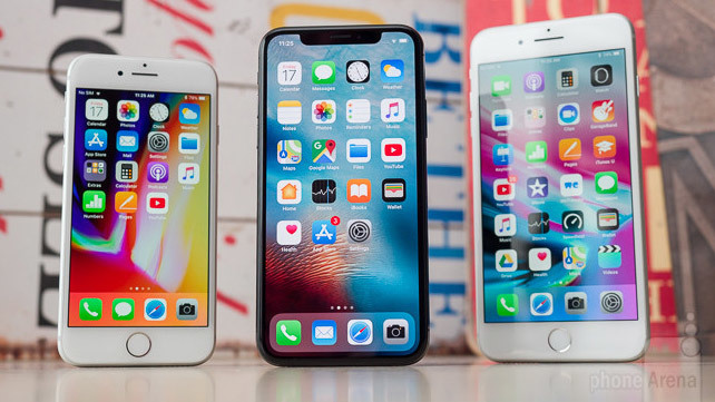 iPhone 8 bán chạy hơn iPhone X năm 2017