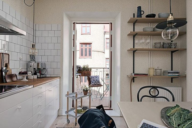 Cách bố trí nhà bếp thông thoáng, hợp phong thủy