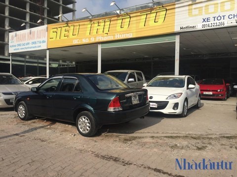 Xe ô tô cũ ế chỏng chơ những ngày cận Tết