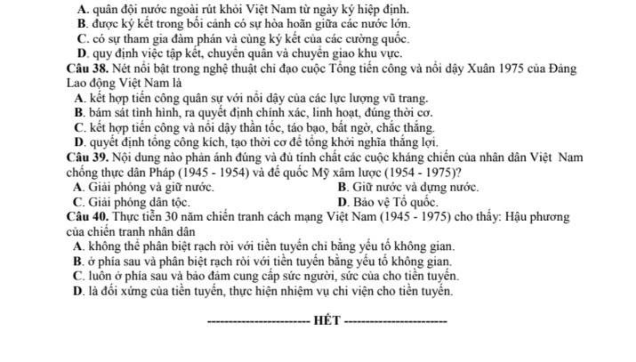 de thi lich su thi thpt quoc gia 2018