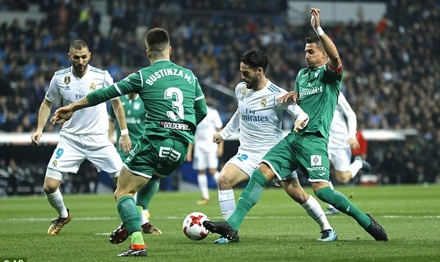 Real Madrid 1-2 Leganes