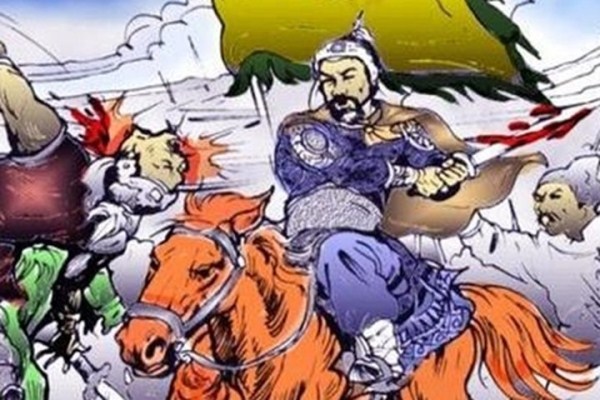 Vua nào từng cởi áo ngự đắp cho thủ cấp của tướng địch?