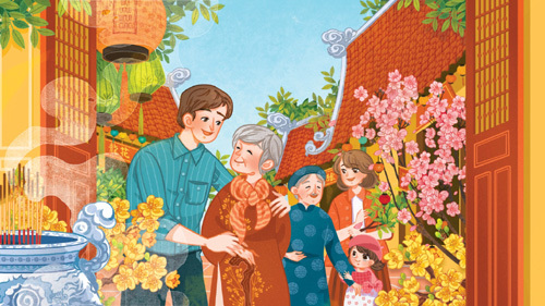 Bố mẹ mong ước gì khi Tết đến Xuân sang?