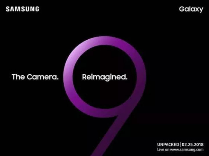 Samsung chính thức thông báo ra mắt Galaxy S9 vào 25/2