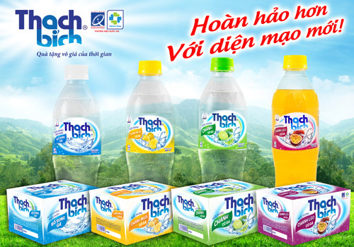 Lần đầu có nước khoáng vị chanh leo có ga