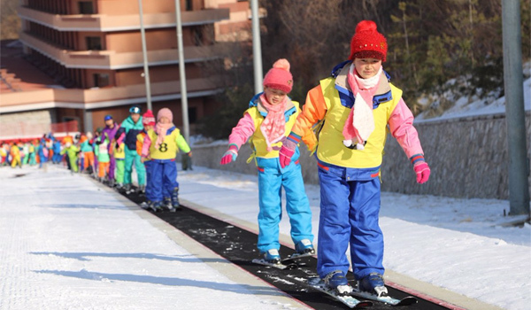 Bất ngờ với sự hiện đại của Khu trượt tuyết Triều Tiên