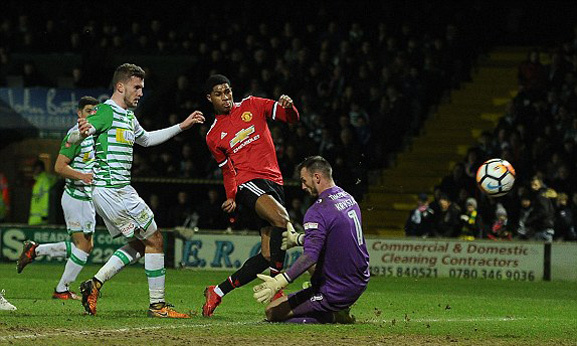 Yeovil 0-4 MU