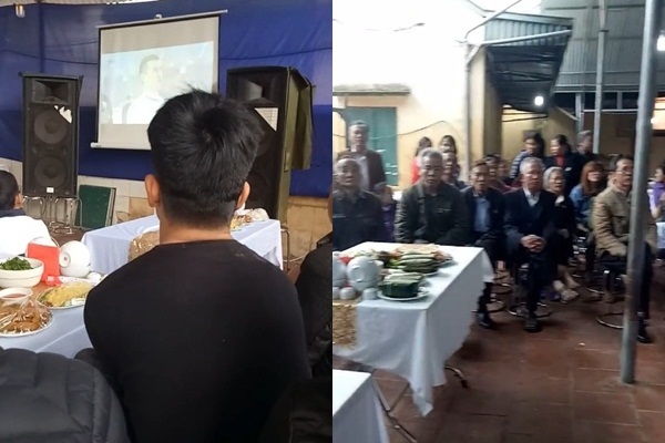 Khách dự đám cưới bỏ ăn cỗ, cổ vũ U23 Việt Nam