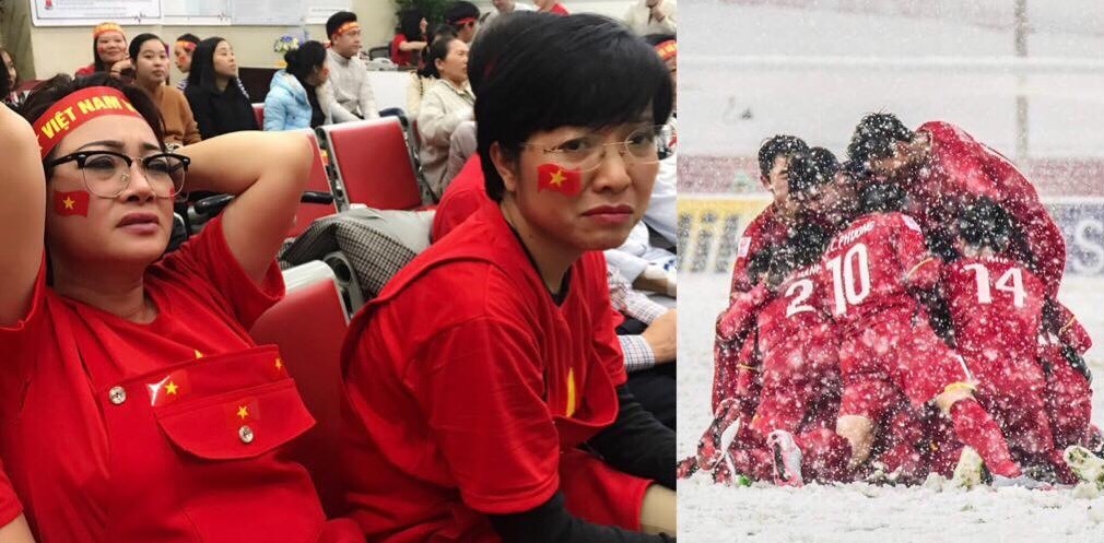 Sao Việt xúc động sau trận đấu tuyệt vời của U23 Việt Nam