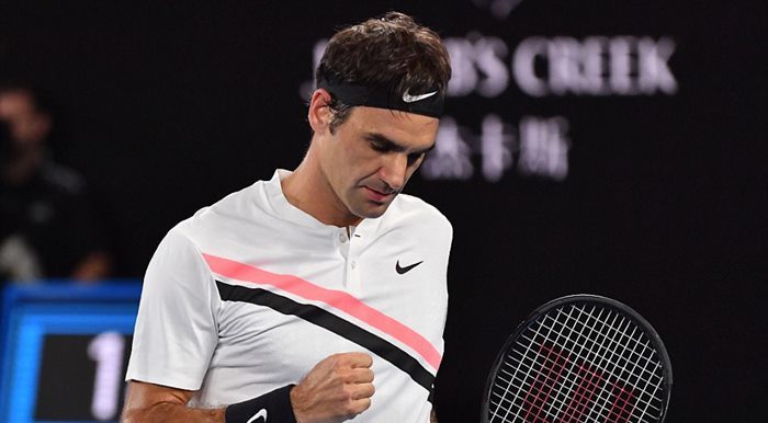 Marin Cilic 2-3 Roger Federer