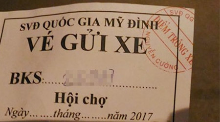 Vé gửi xe ở sân Mỹ Đình đắt 'cắt cổ' trong đêm Gala vinh danh đôi tuyển U23 Việt Nam