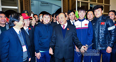 Thủ tướng mong U23 Việt Nam vươn tầm tới World Cup