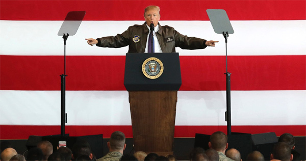 Ba vị khách đặc biệt dự buổi đọc thông điệp liên bang của ông Trump