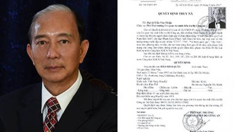 7 đối tượng cầm đầu tổ chức 'Chính phủ quốc gia Việt Nam lâm thời'