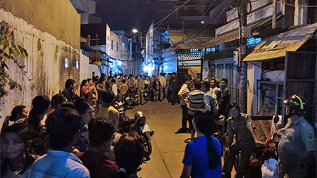 Người phụ nữ bị cắt cổ trong phòng trọ ở Sài Gòn