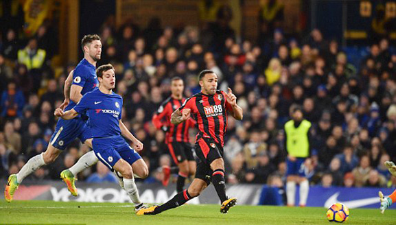 Vùi dập Chelsea, Bournemouth gây địa chấn