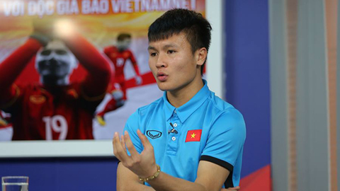 Bất ngờ với dòng chữ xăm trên tay trái Quang Hải đội U23 Việt Nam