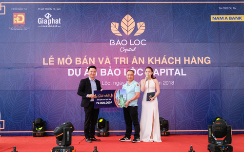 Đất nền Bảo Lộc Capital ‘cháy hàng’ ngày mở bán