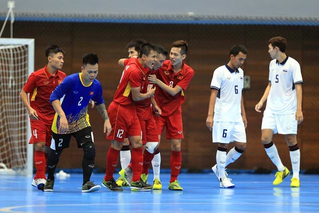 Kết quả của ĐT futsal Việt Nam tại giải Futsal châu Á 2018